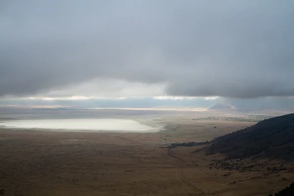 Ngorongoro zachování oblasti krajina — Stock fotografie