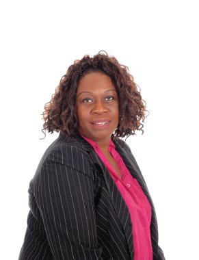 Afrikalı-Amerikalı kadın portresi portre.