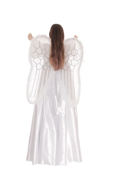 Ангел, стоящий со спины . — стоковое фото