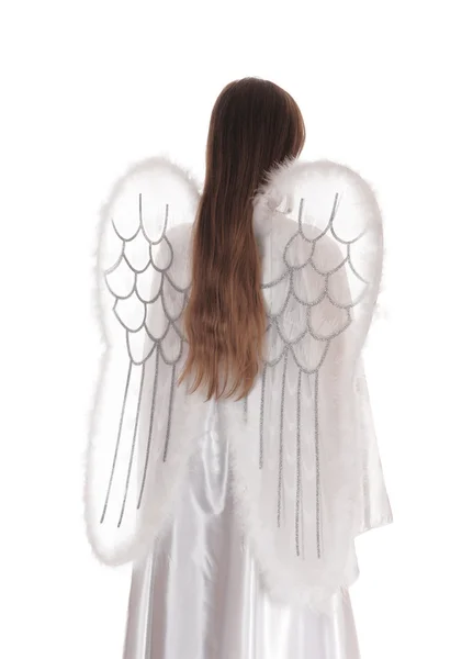 Angel standing from back 3. — Stock Photo, Image