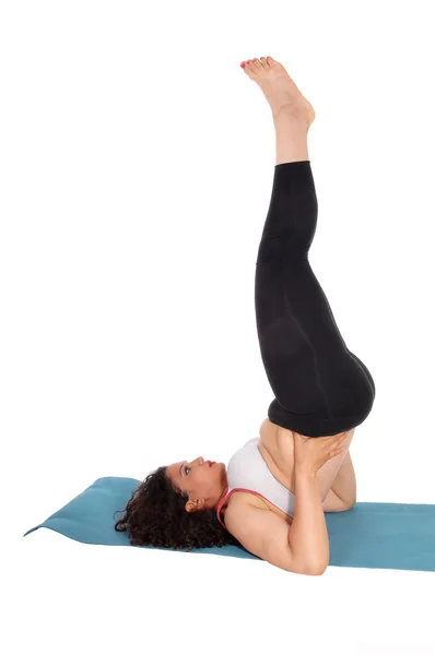 Young woman exercising. — Stock Photo, Image