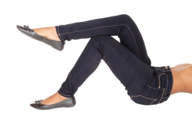 Bacaklar ve popo kadının vücut parçası.