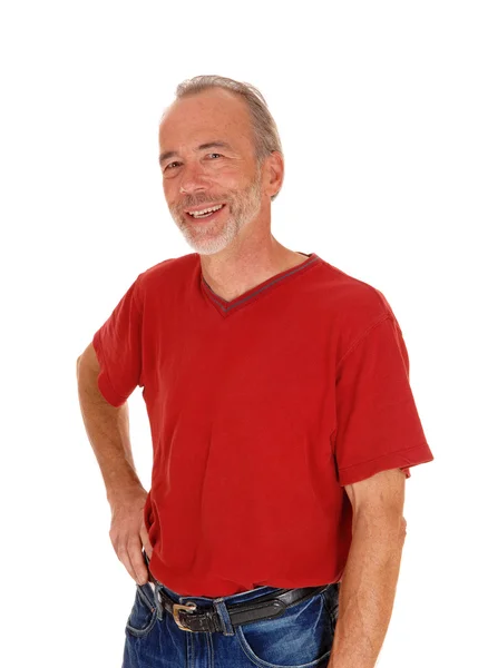 Sonriente hombre de mediana edad . — Foto de Stock