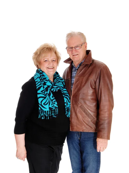 Couple in there sixties in portrait. — Stock Photo, Image