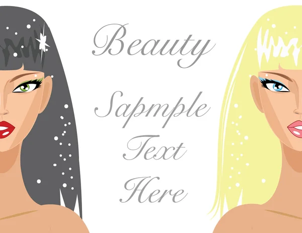 Güzel kızın yüzler