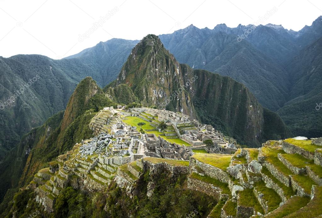 Machu Picchu view in early morning