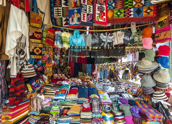 Marché traditionnel au Pérou — Photo