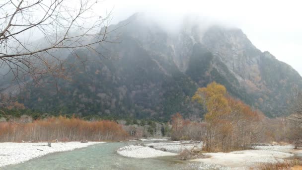 Parco nazionale kamikochi — Video Stock