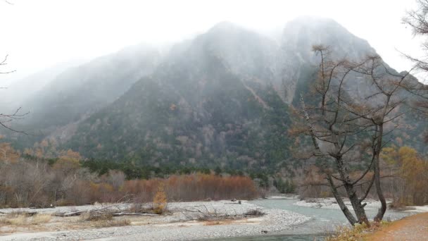 Kamikochi Nationaalpark — Stockvideo