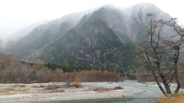 Kamikochi nationalpark — Stockvideo