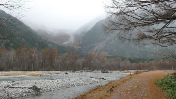 Kamikochi national park — Stock Video