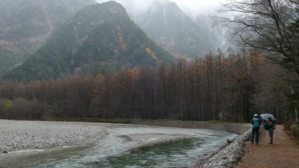 Park narodowy Kamikochi — Wideo stockowe