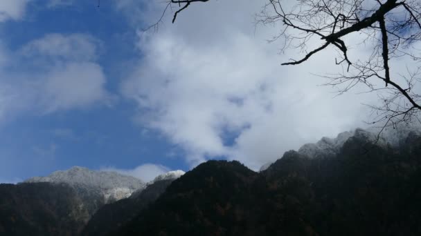 Parque nacional de kamikochi — Vídeo de stock