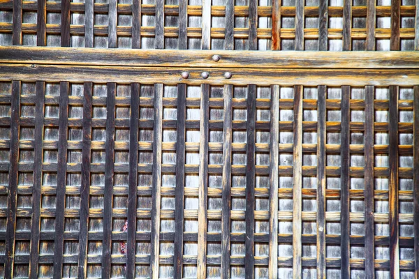 Ventana de madera vieja para la textura —  Fotos de Stock