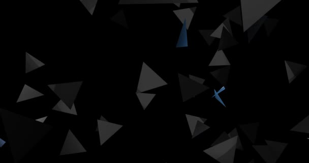 Rendement 3d de basse poly beau cercle de couleur avec la structure chaotique 