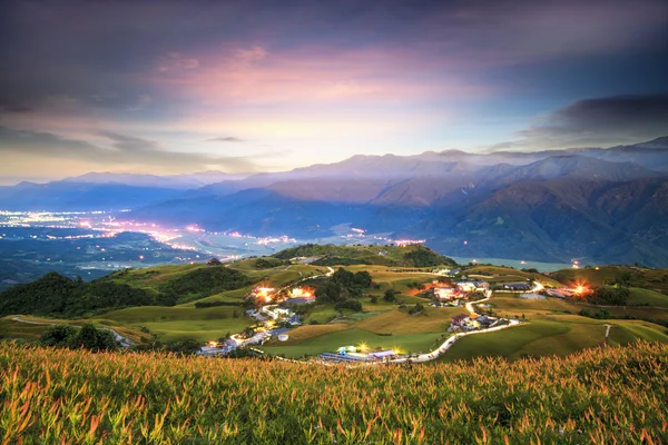 Daglelies bloemen bereiken Hualien, Taiwan — Stockfoto