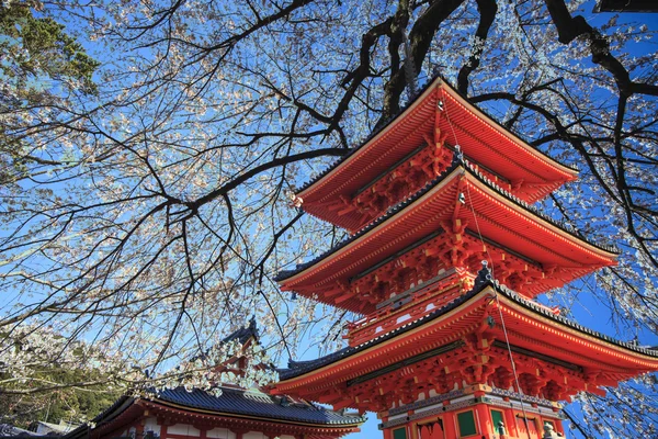 Kyoto, Japán-őszén Kiyomizu-dera Temple — Stock Fotó