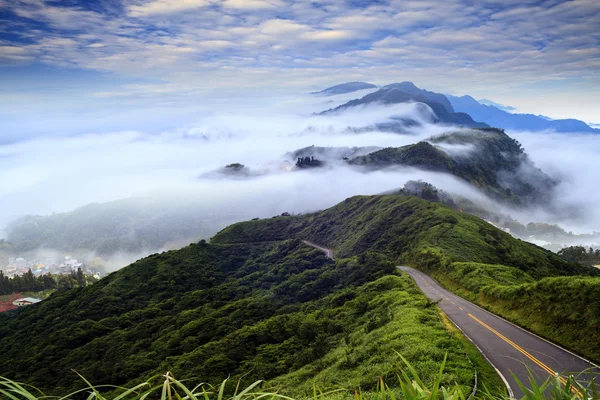 imageing yeşil yol ve güzel backgr güzel manzara