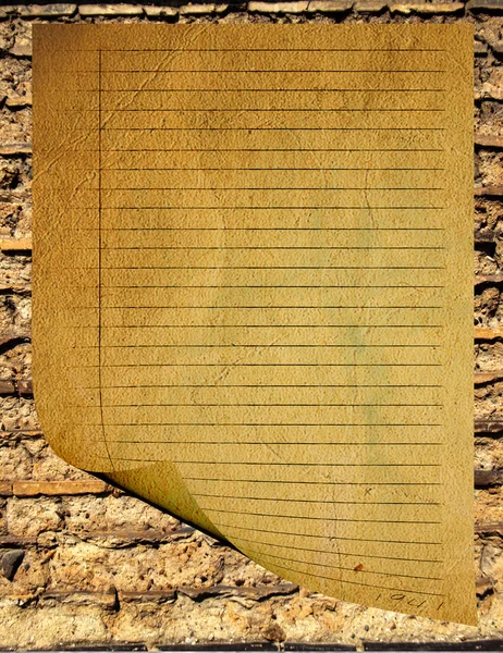 Grå enkel brevpapper gamla stilmallen med fin bakgrund — Stockfoto