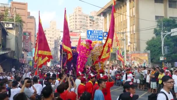 Kuan kolem území, Bali, New Taipei City, Tchaj-wan — Stock video