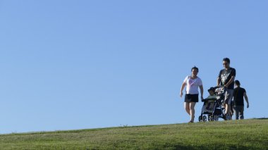 Güzel görünüm Taipei Central River Bisiklet yolu, Tayvan