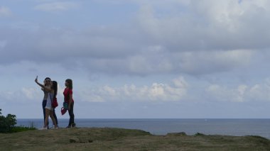 Tayvan'ın kuzeydoğu kıyı şeridi sahil sahne, Tayvan