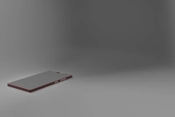 Akıllı telefon doku 3D render — Stok fotoğraf