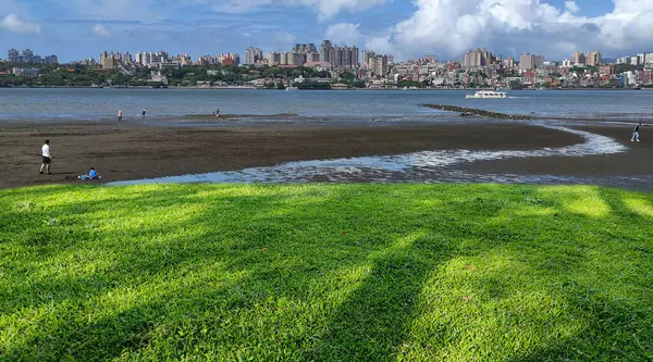 Imagimg Bali Riverbank New Taipei City Taiwan — Stock Photo, Image