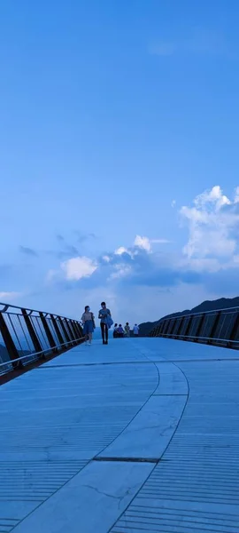 Прекрасний Літній Пейзаж Синім Небом — стокове фото