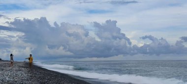 Hualien Mambo Plajı, Tayvan - 30 Ağustos 2021 Hualien Mambo, Tayvan