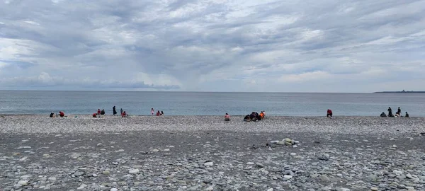 Hualien Mambo Beach Taiwan Ago 2021 Spiaggia Hualien Mambo Taiwan — Foto Stock