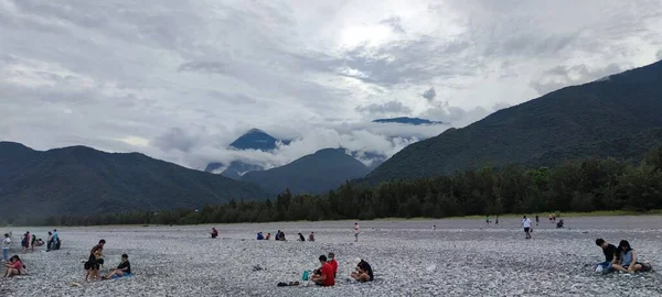 Hualien Mambo Beach Taiwan Aug 2021 Der Strand Hualien Mambo — Stockfoto