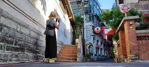 Tamsui Neu Taipei City Taiwan September 2021 Stadt Tamsui Bali — Stockfoto