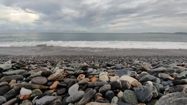 Hualien Mambo Beach Taiwán Ago 2021 Playa Hualien Mambo Taiwán — Vídeos de Stock