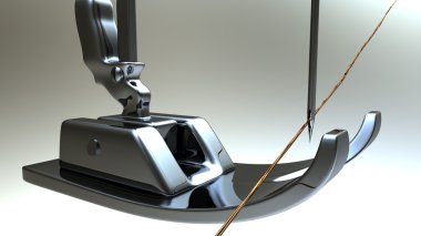 dikiş makinesi ve haddeleme iplik