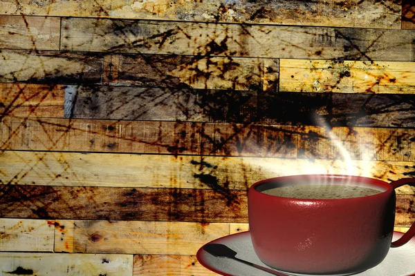 3D rendering φλιτζάνι καφέ — Φωτογραφία Αρχείου
