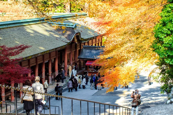 Enryaku-ji é um mosteiro de Tendai localizado no Monte Hiei em Otsu , — Fotografia de Stock