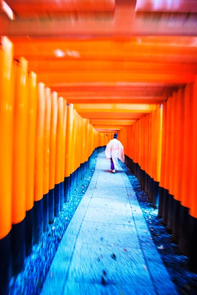 Fushimi Inari Taisha Shrine in Kyoto, Japan — Stock Photo, Image