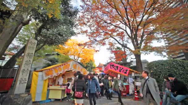 Fushimi Inari Taisha szentély Kiotóban, Japánban — Stock videók