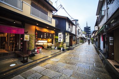 Kiyomizu-dera Tapınağı kapısı kyoto, Japonya