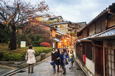Kiyomizu-dera Tapınağı kapısı kyoto, Japonya