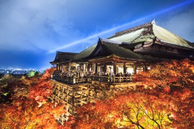 Kiyomizu-dera Tapınağı kapısı kyoto, Japonya