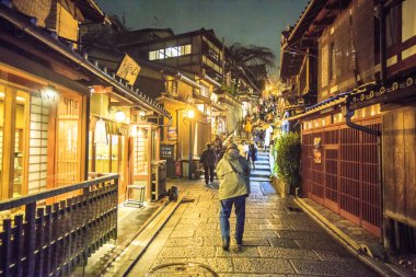 Kiyomizu-dera Tapınağı kapısı kyoto, Japonya