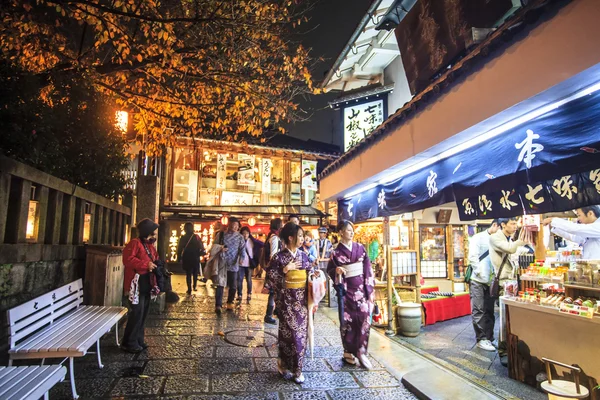 Kiyomizu-dera Tempeltor in Kyoto, Japan — Stockfoto