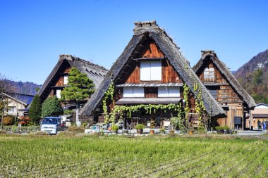 Shirakawa gand Gokayama tarihi köyleri