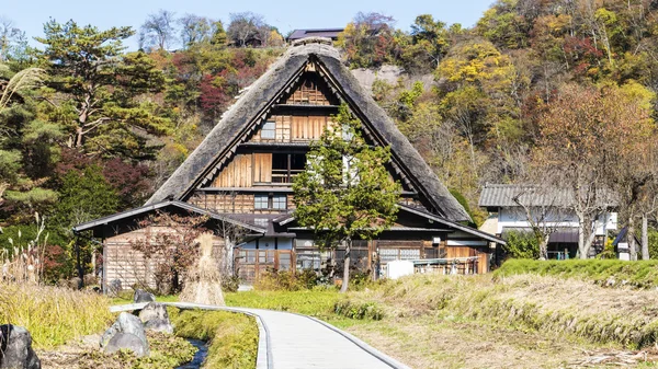 I villaggi storici di Shirakawa-gand Gokayama — Foto Stock