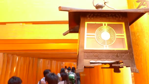 Kyoto, Japón - 28 de marzo de 2015: Kiyomizu-dera en el Templo Kyoto, Japón — Vídeos de Stock