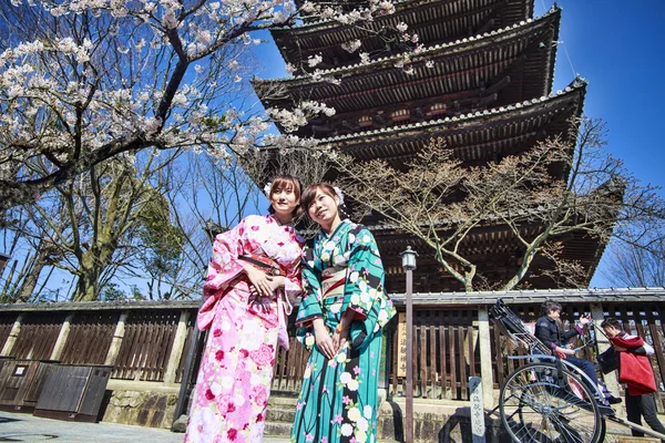 Kiyomizu-dera im Tempel Kyoto — Stockfoto