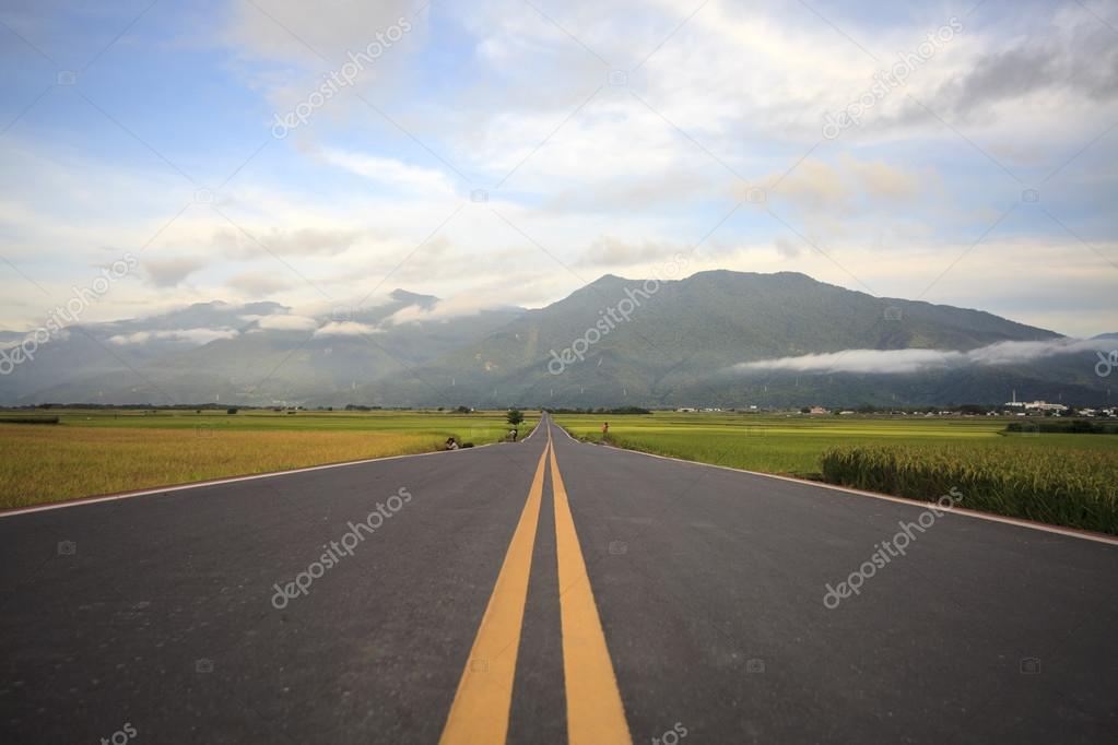 The beauty of the farmland in Taitung Taiwan