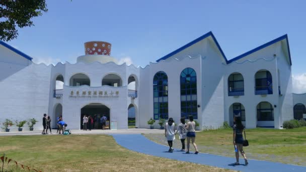 De mooiste Taitung Conunty Fong Yuan Elementary School — Stockvideo